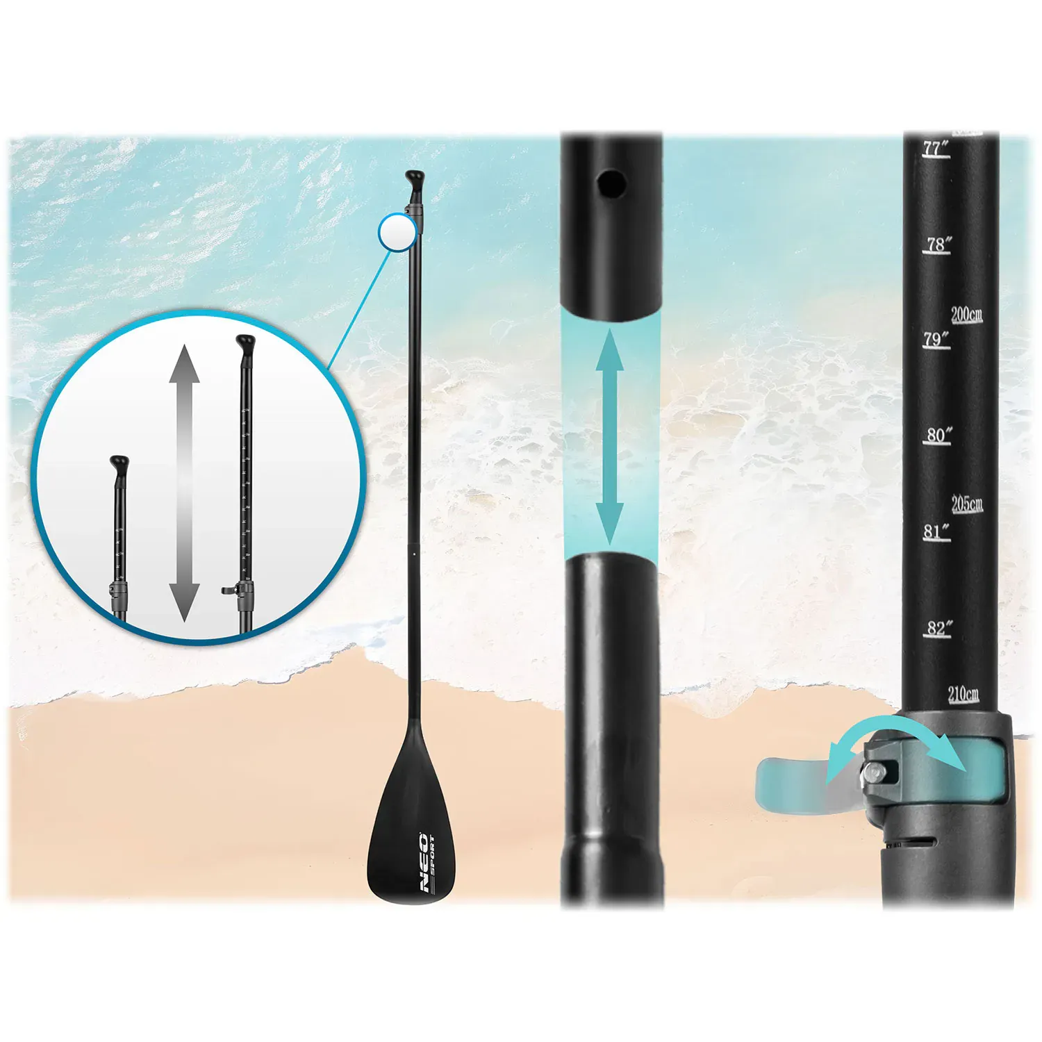neo-sport 2u1 sup veslo - slika 7