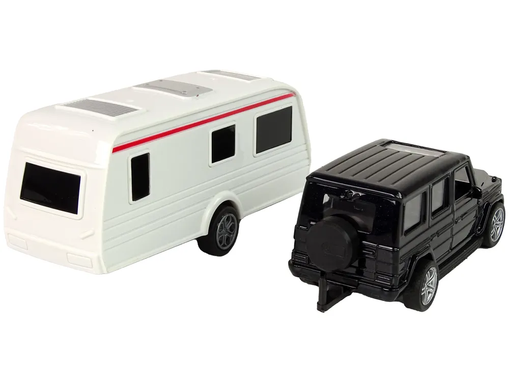 set jeep s kamperom crno-bijeli - slika 5