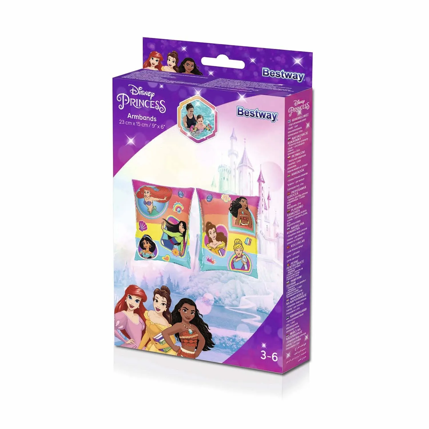 disney princeze narukvice za plivanje 23 x 15 cm bestway 91041 - slika 8