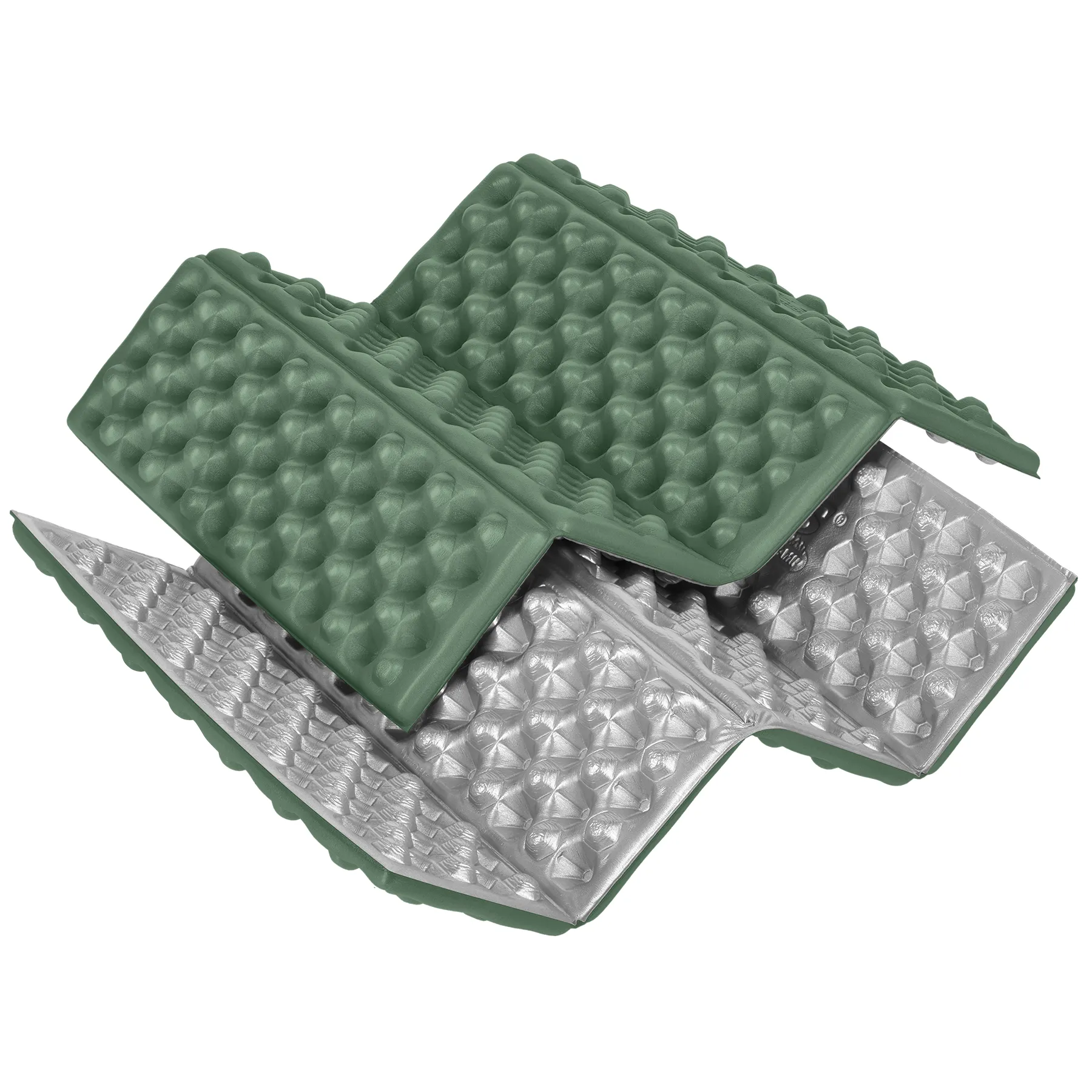 prostirka za kampiranje s aluminijskim rubom + ixpe 40 cm zelena nils camp - slika 9