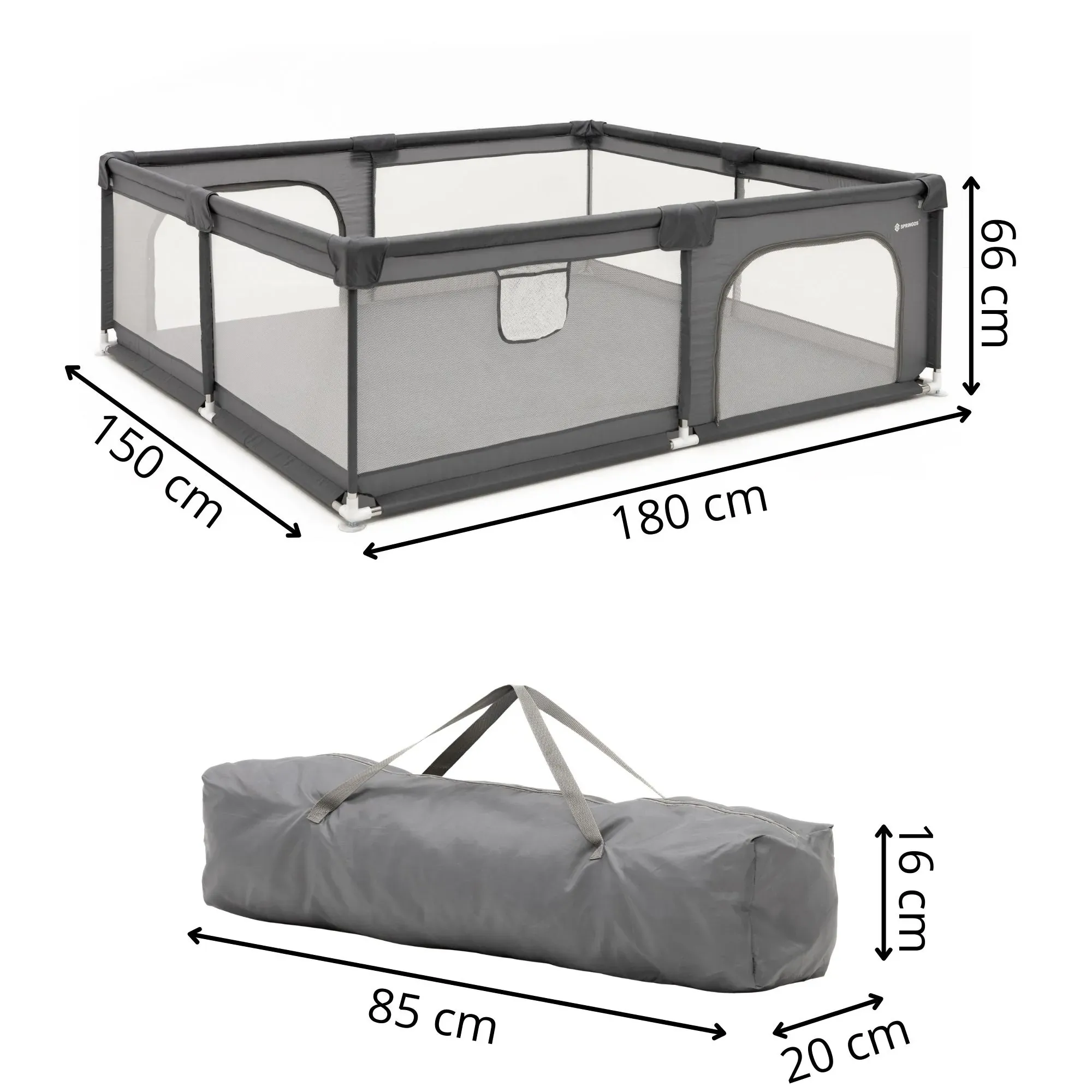 ogradica za djecu 150 x 180 cm - slika 2