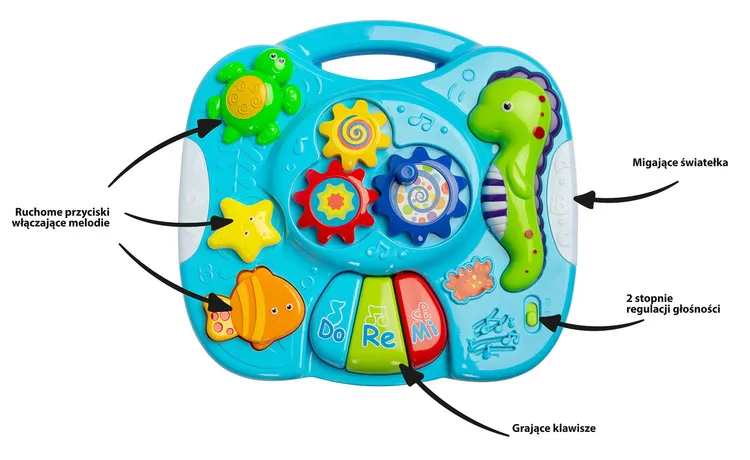 toyz interaktivni stolić morske životinje - slika 5
