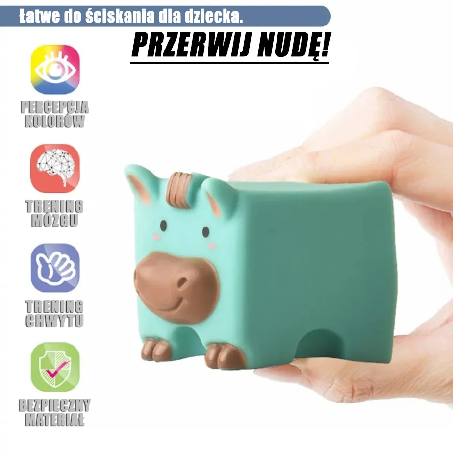 woopie senzoričke kocke, životinje 6 el. - slika 3