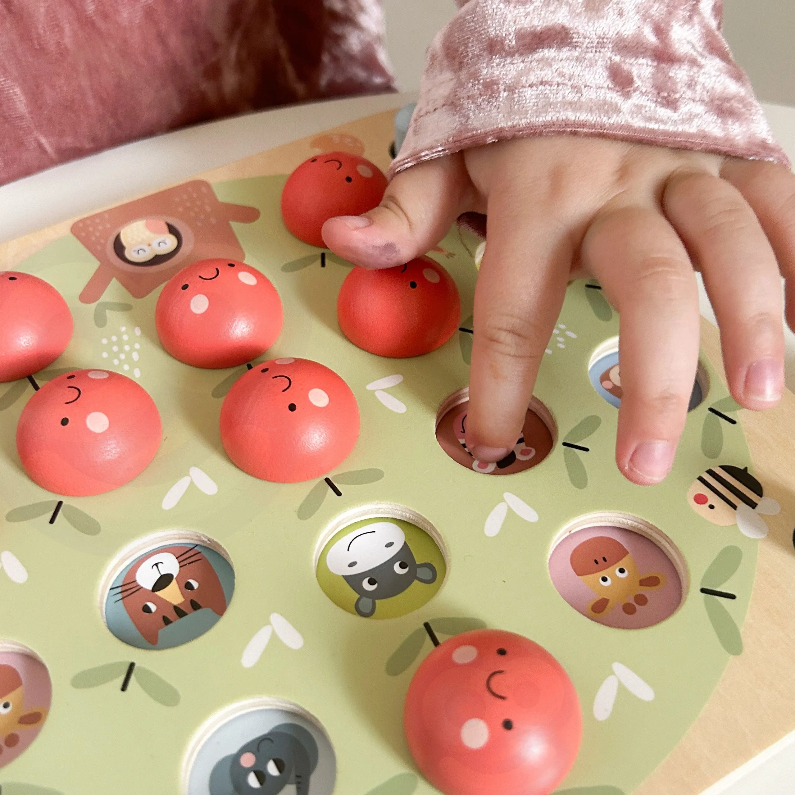 tooky toy igra memorije - jabuka - slika 3