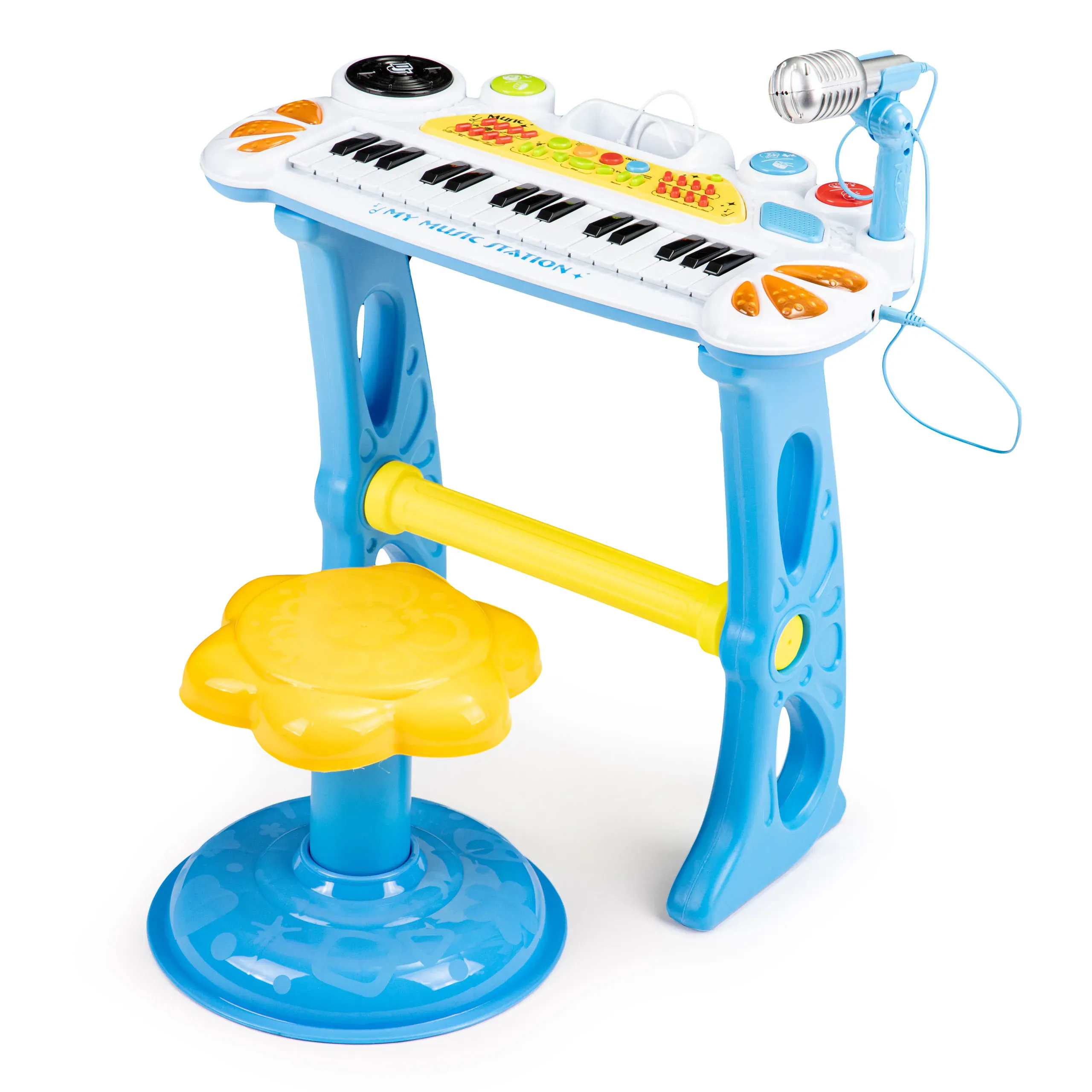 dječji sintizajzer mp3 player s mikrofonom - slika 2