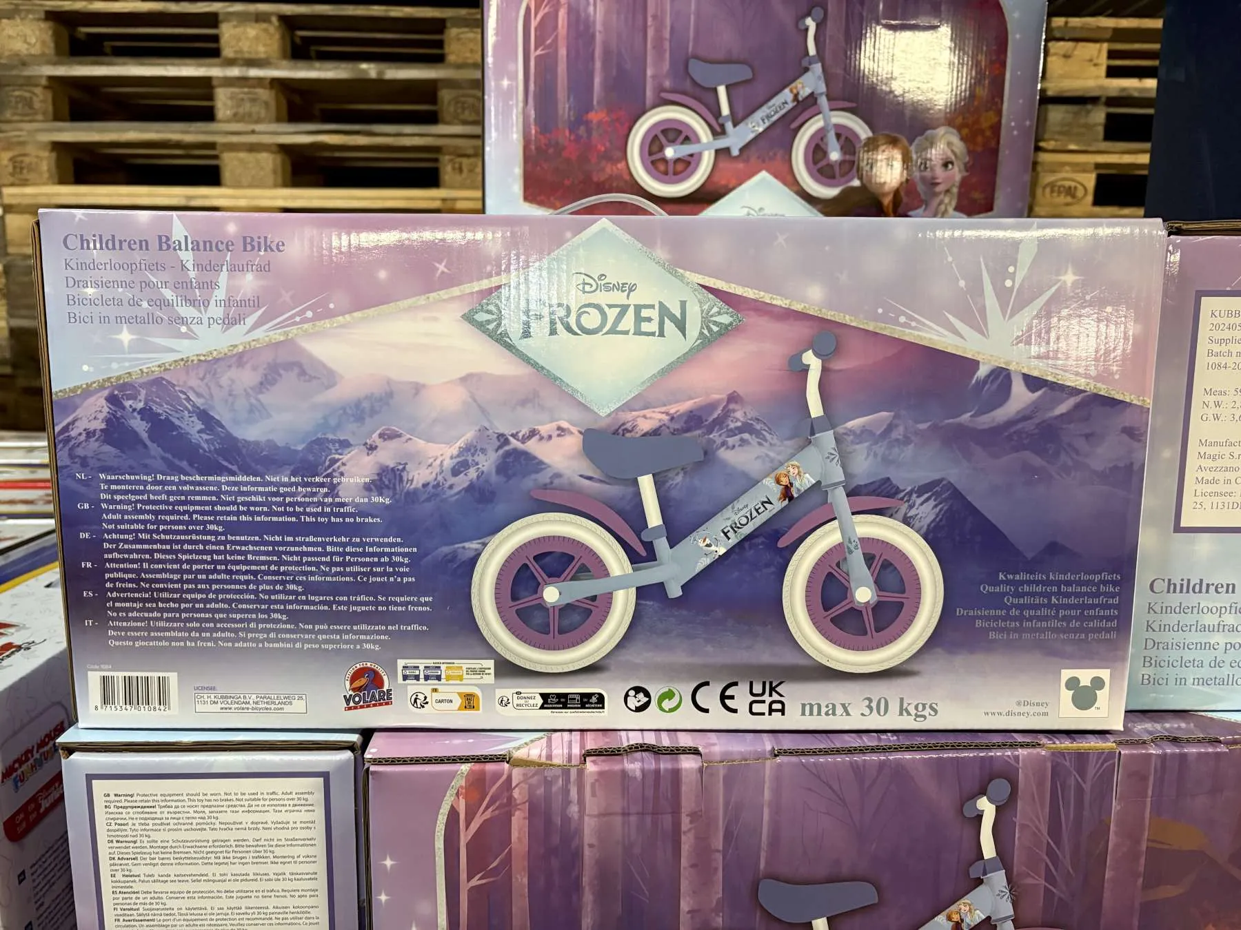 volare disney frozen bicikl bez pedala, metalni - slika 12