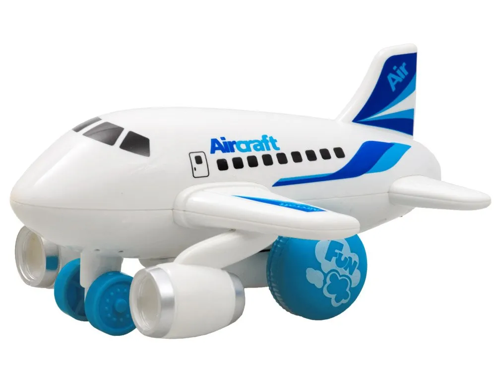 šareni avion sa svjetlosnim i zvučnim efektima - slika 4