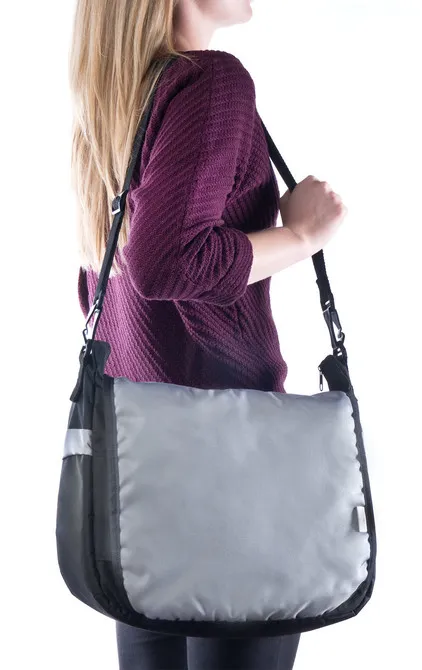 torba za kolica classic – grafitna - slika 3