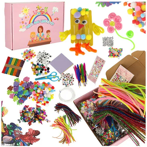 set za male kreativce 1200 elemenata - slika 2