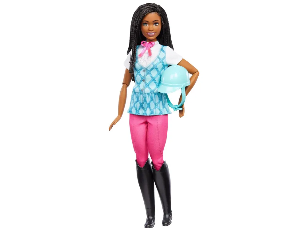 mattel barbie mysteries brooklyn fashion jockey lutka za6179 - slika 3