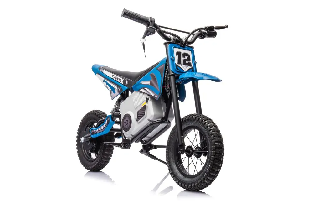 motocross motor na akumulator, plavi - slika 2