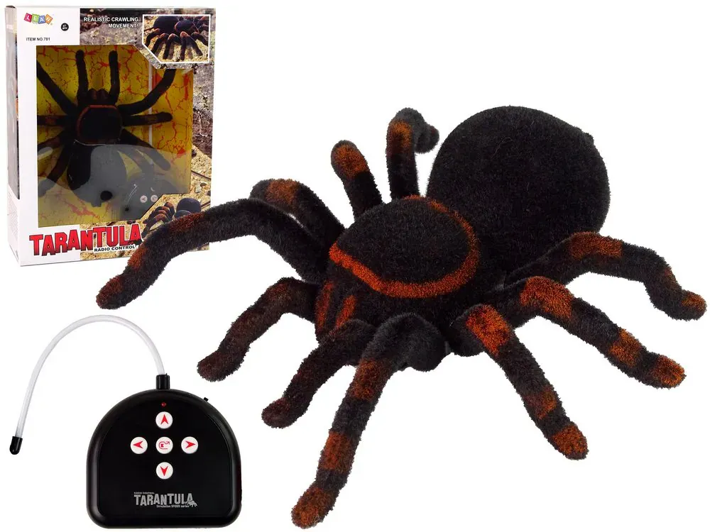 Tarantula na daljinsko upravljanje crna - Pribislavec