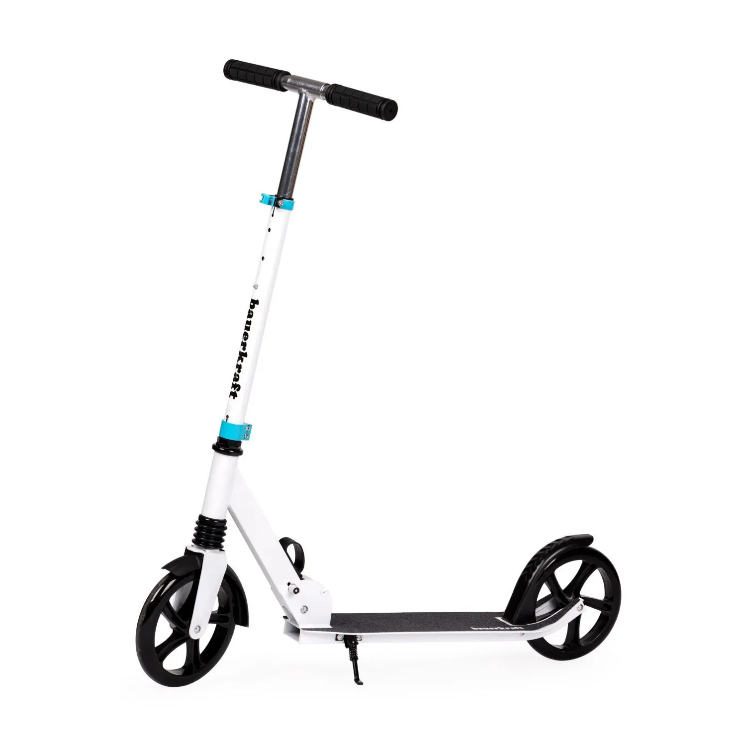 romobil za djecu i mlade – gradski, sklopivi, podesiva visina 95–105 cm, kotači 200 mm, bijeli - slika 2