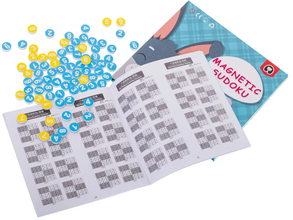 montessori magnetni sudoku 160 kom. - slika 6