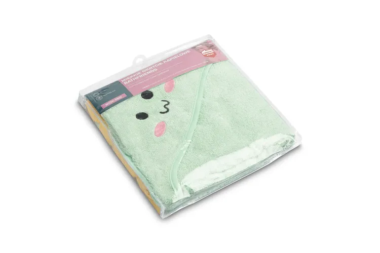 bathfriends ručnik za djecu 100x100 dino mint - slika 4