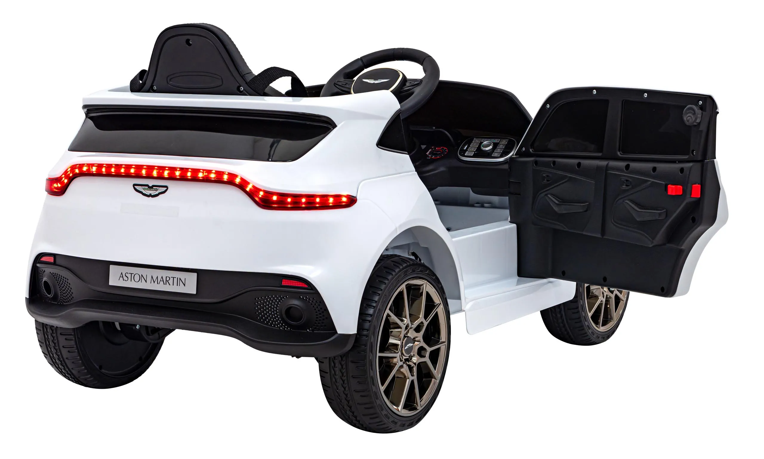 aston martin dbx, auto na akumulator, bijeli - slika 8