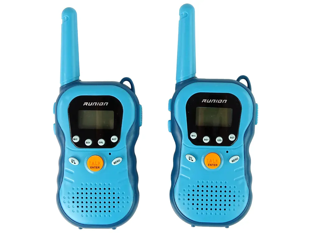 dječji walkie-talkie plavi - slika 4