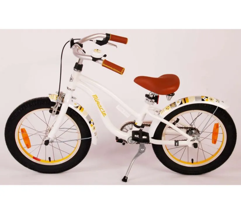 dječji bicikl volare miracle 16" bijeli - slika 13