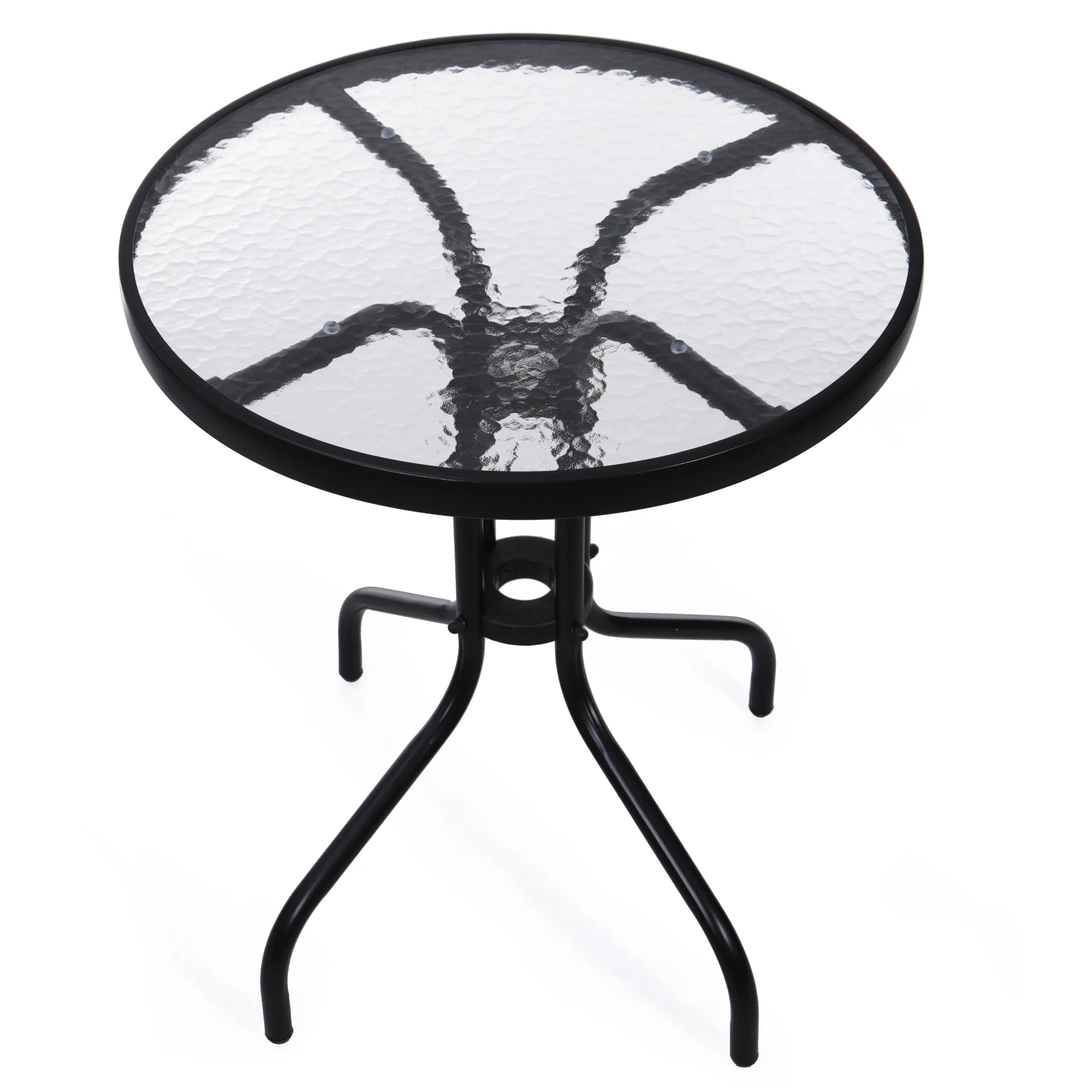 modernhome stakleni vrtni stol 60cm - slika 9