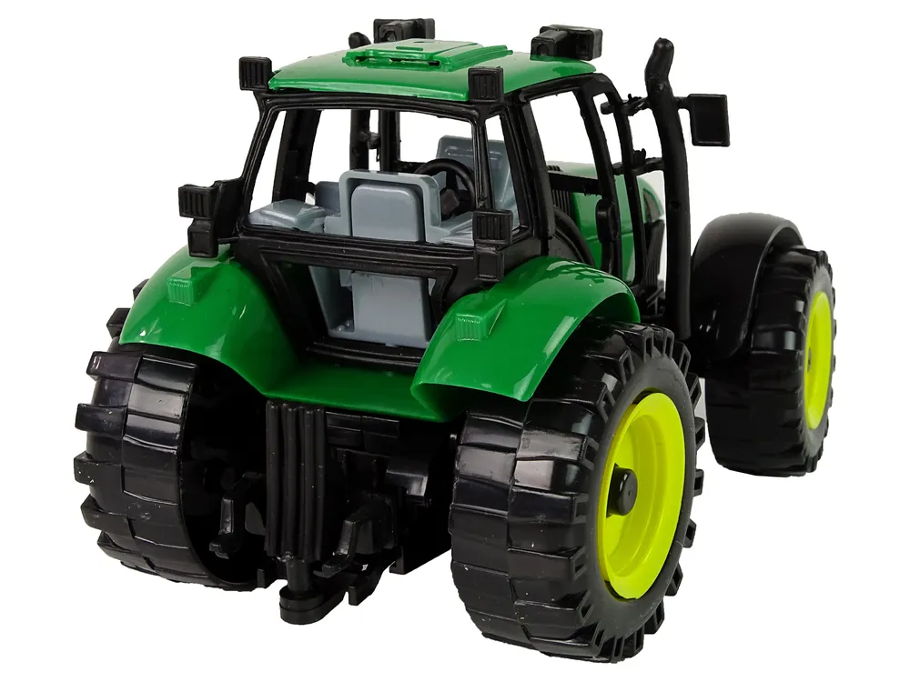 zeleni traktor s haubom na otvaranje - slika 6