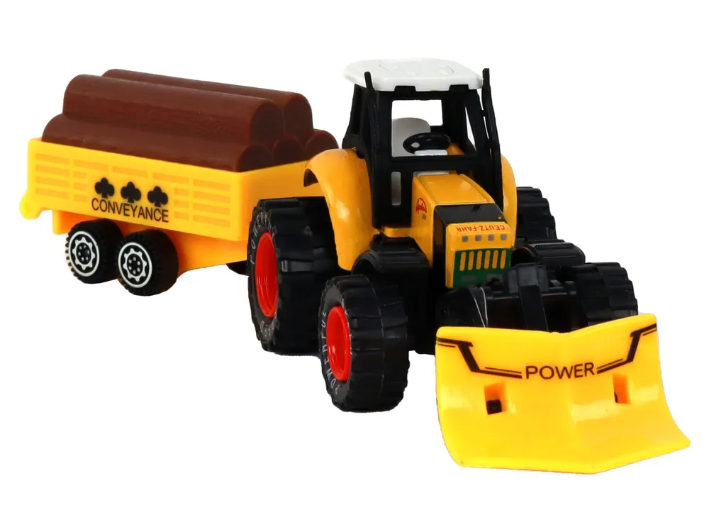 traktor buldožer s prikolicom - slika 5