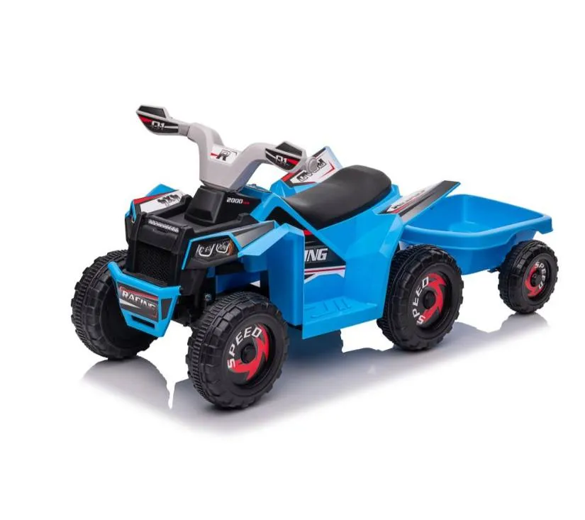 quad na akumulator s prikolicom xmx630t plavi - slika 3