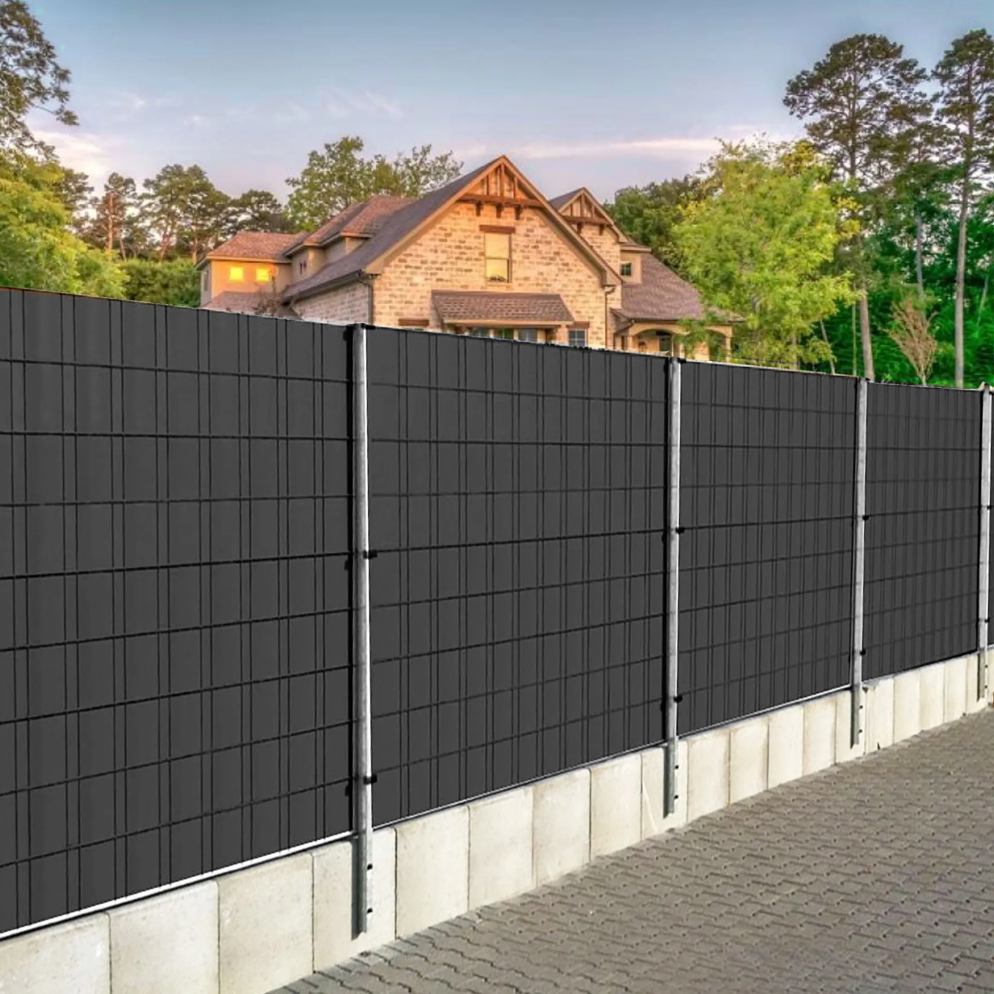 grafitna traka za ogradu 4,75 x 35 metara 450 g po kvadratnom metru 20 kopči - slika 8