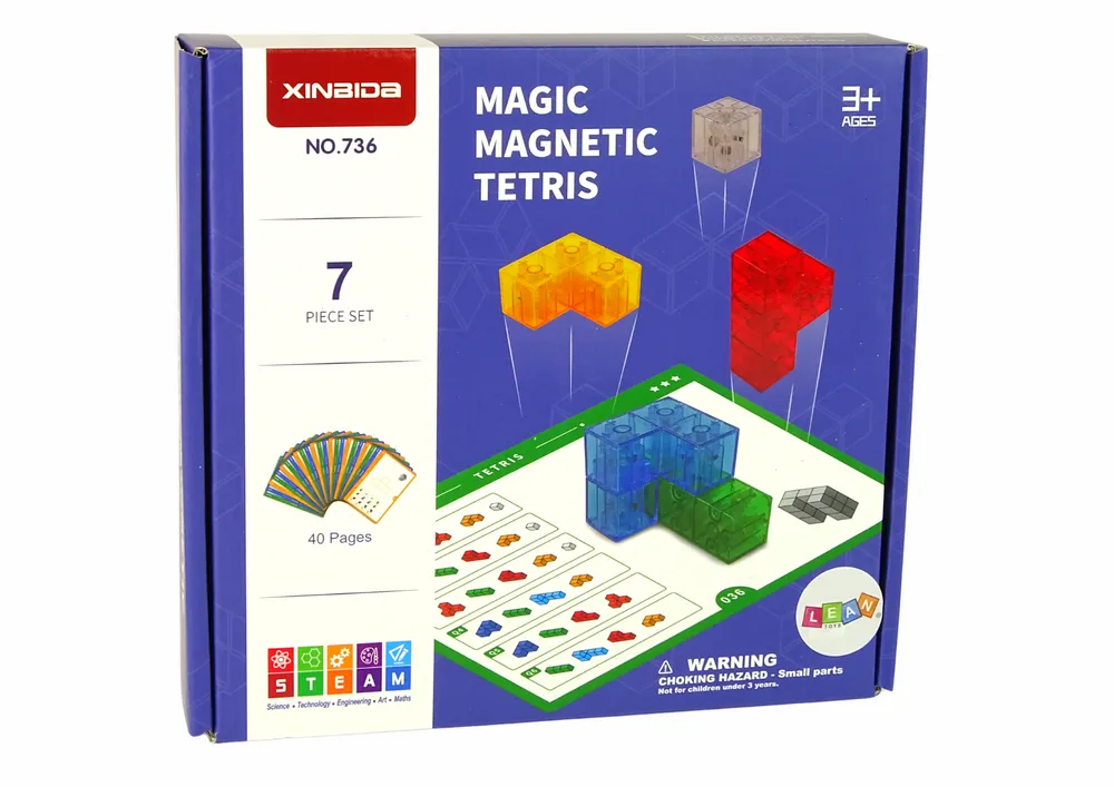 set kreativnih magnetskih oblika 7 elemenata - slika 5