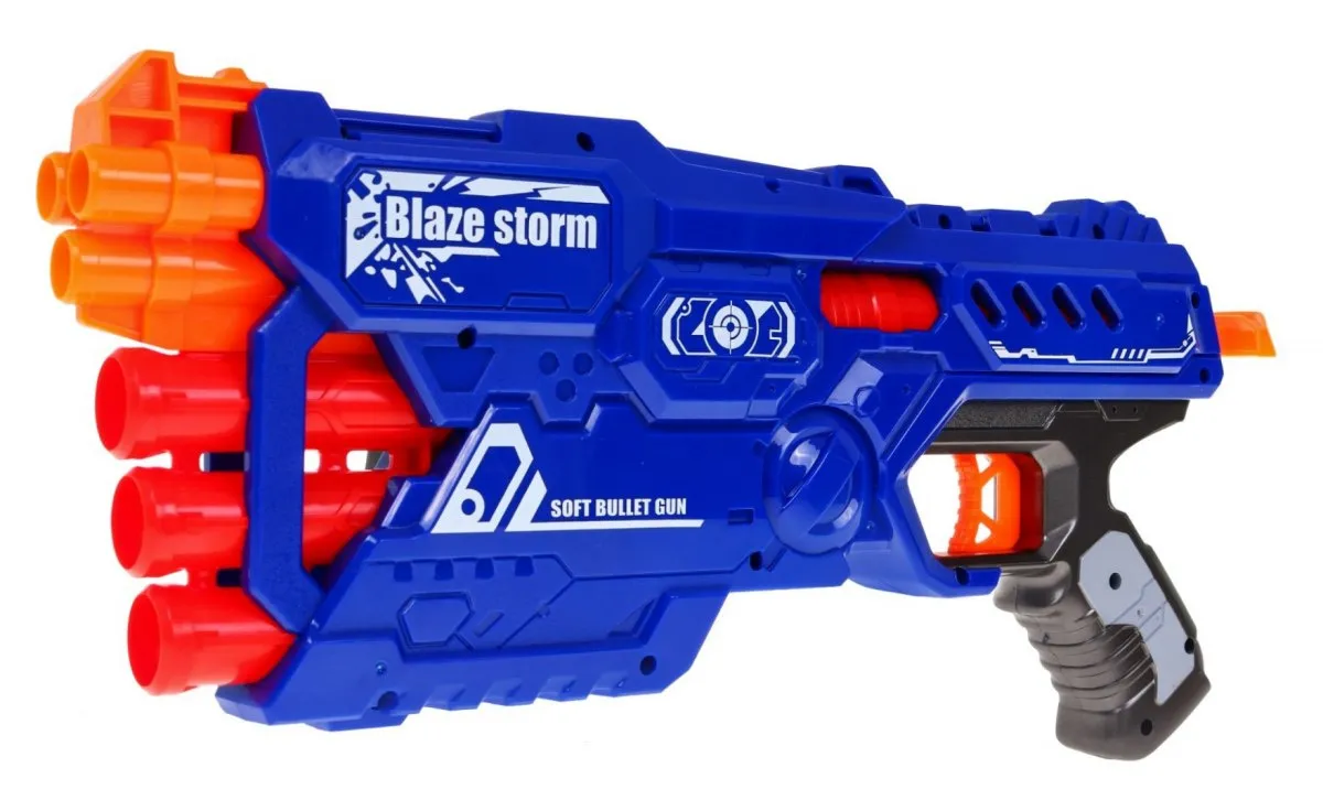 blaze storm pištolj sa 6 cijevi + 10 patrona - slika 3