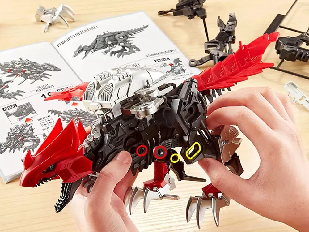 mehanički dinosaur raptor za437 - slika 5