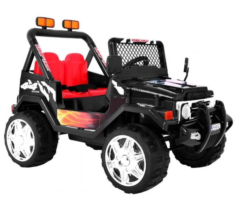 raptor auto na akumulator drifter, crni - slika 4