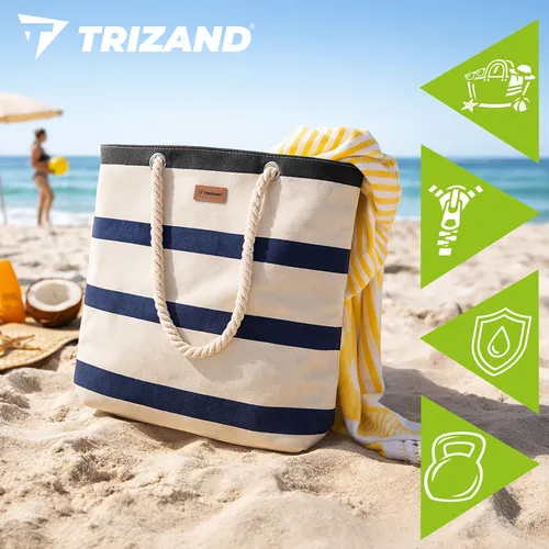 trizand torba za plažu/piknik - slika 5