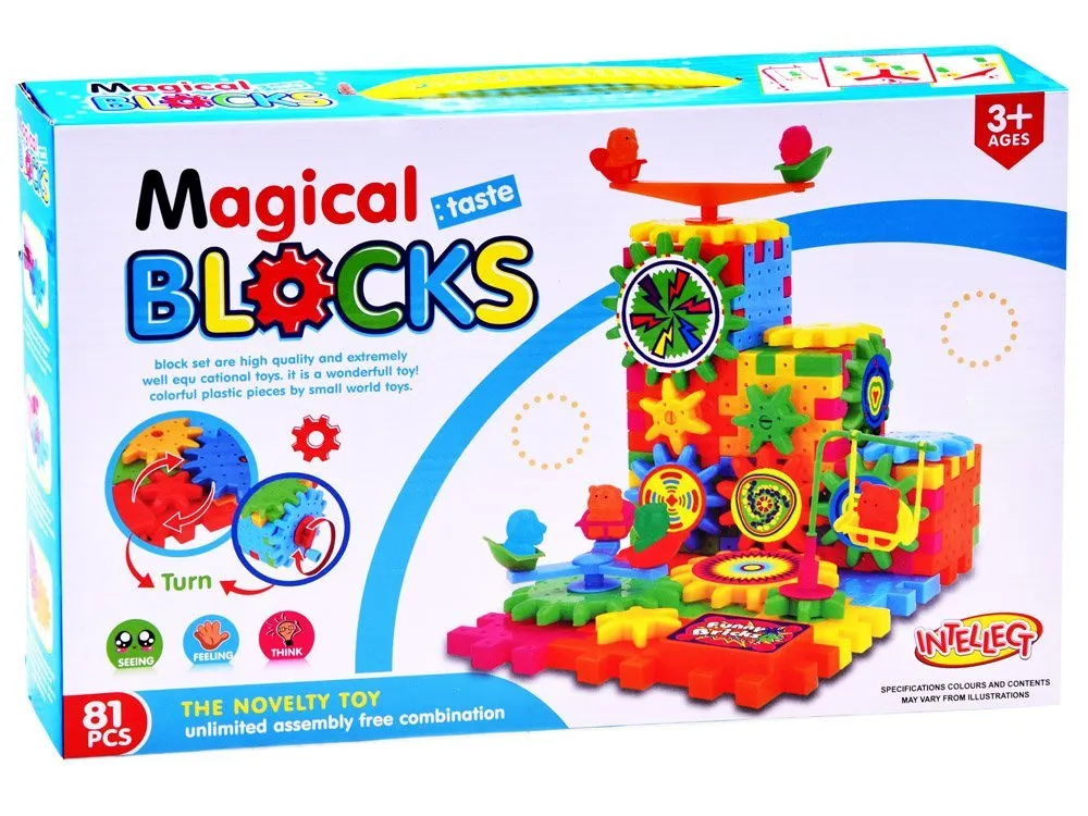 waffle kockice za kreativnu igru 81kom. - slika 8
