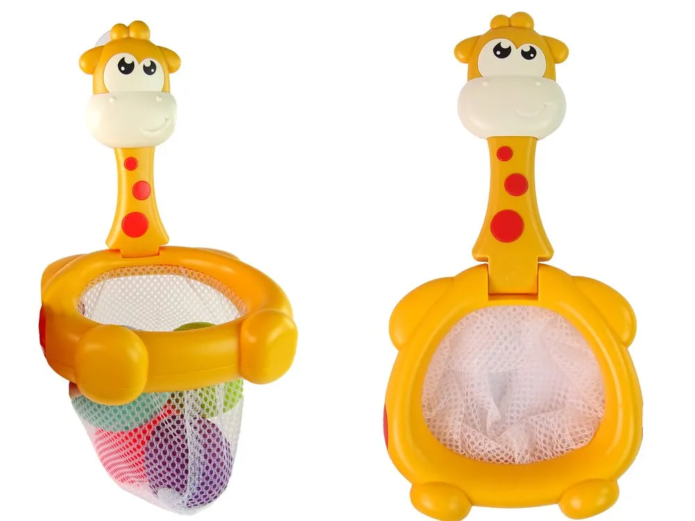igračka za kupanje žirafa mini košarka - slika 4