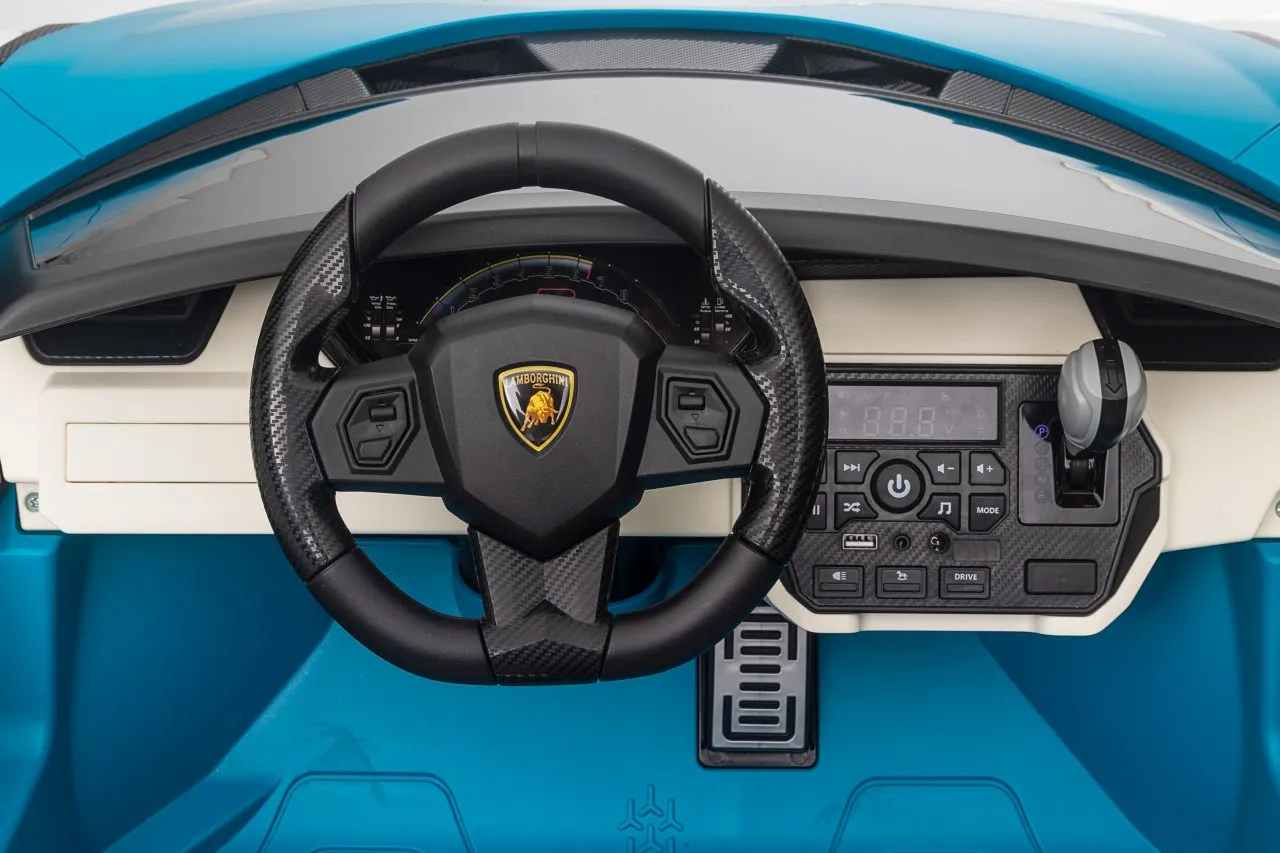 lamborghini sian auto na akumulator plavi - slika 8