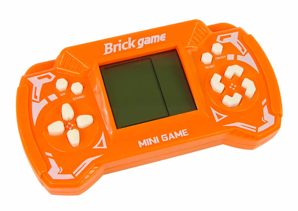 konzola za igrice mini game narančasta - slika 3