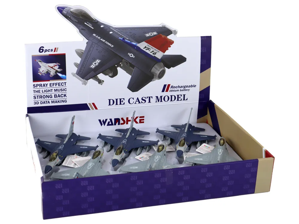 model aviona na trenje, tamnoplava ili siva - slika 9