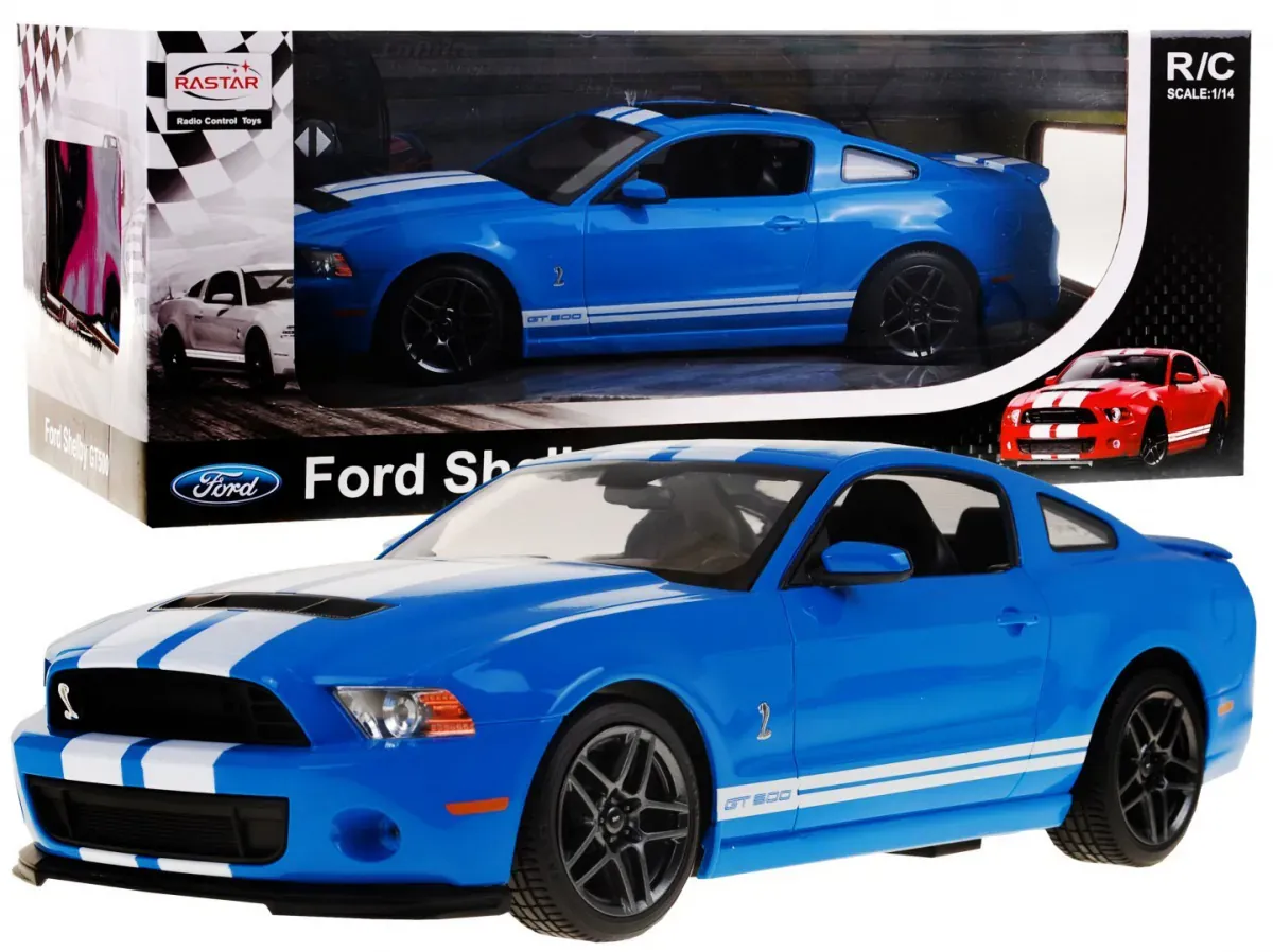 rastar ford shelby gt500 na daljinsko upravljanje 1:14 plavi - slika 2