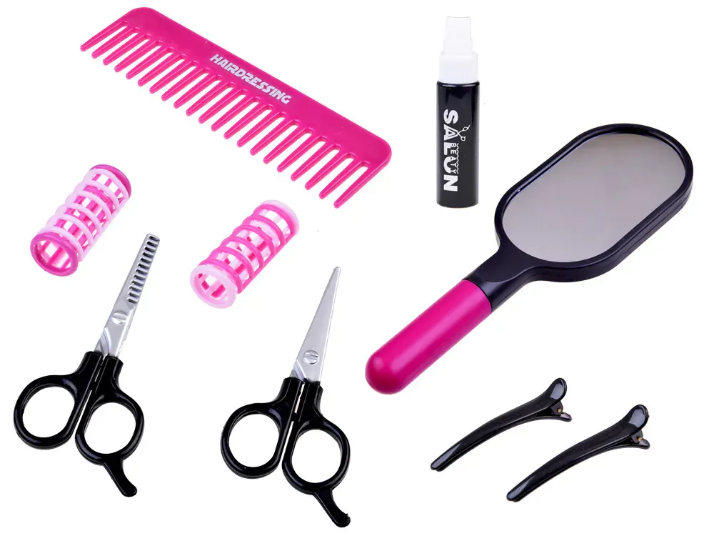 mali frizerski set s frizerskim dodacima - slika 6