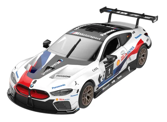 rastar bmw m8 gte na daljinsko upravljanje 1:18 bijeli - slika 5