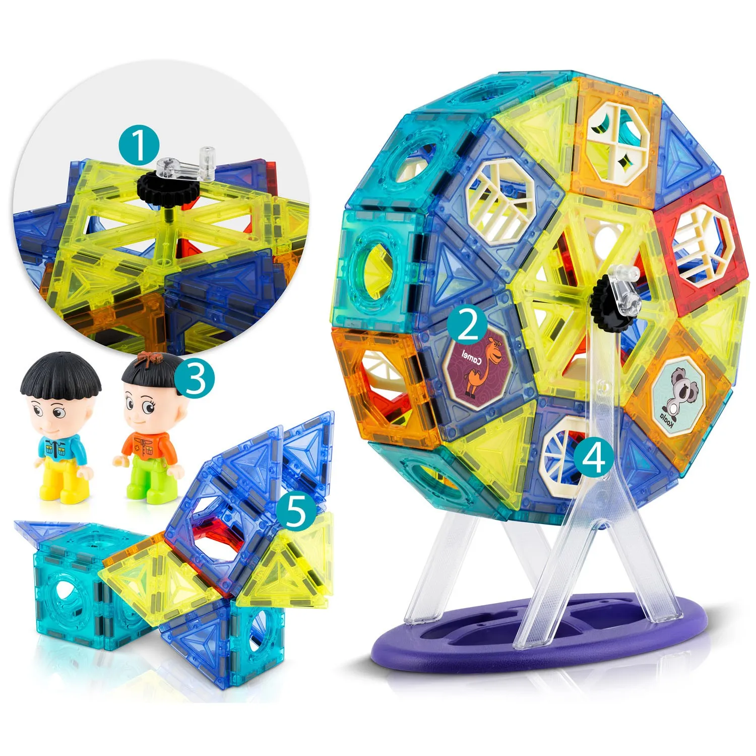 ricokids xxl magnetni vrtuljak - slika 3
