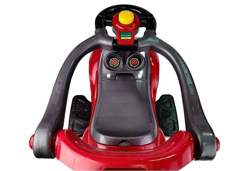 crveni 3u1 mega car za vožnju - slika 9