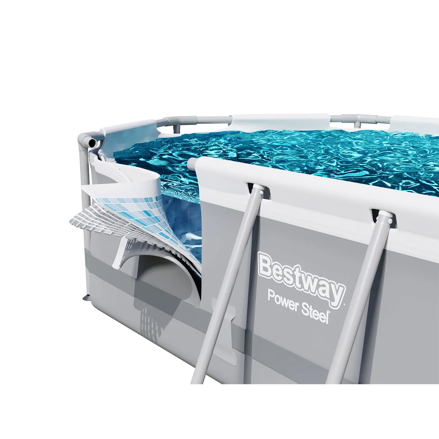okvirni vrtni bazen 488 x 305 x 107 cm 18u1 bestway - slika 8