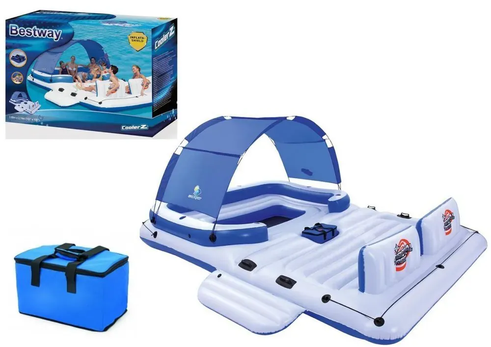 bestway otok na napuhavanje 389 x 274 cm - slika 2