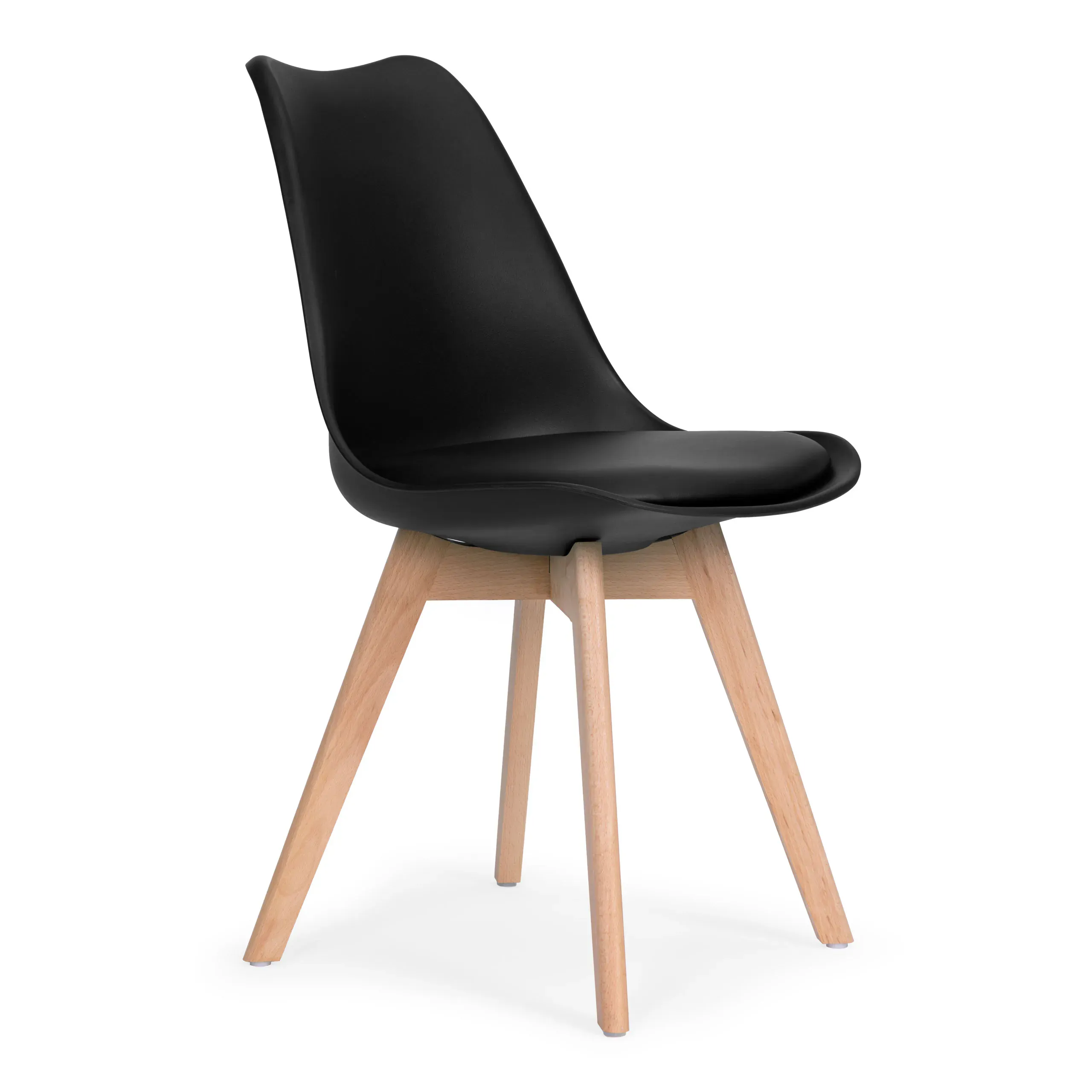 modernhome set od 4 stolice - crna - slika 4