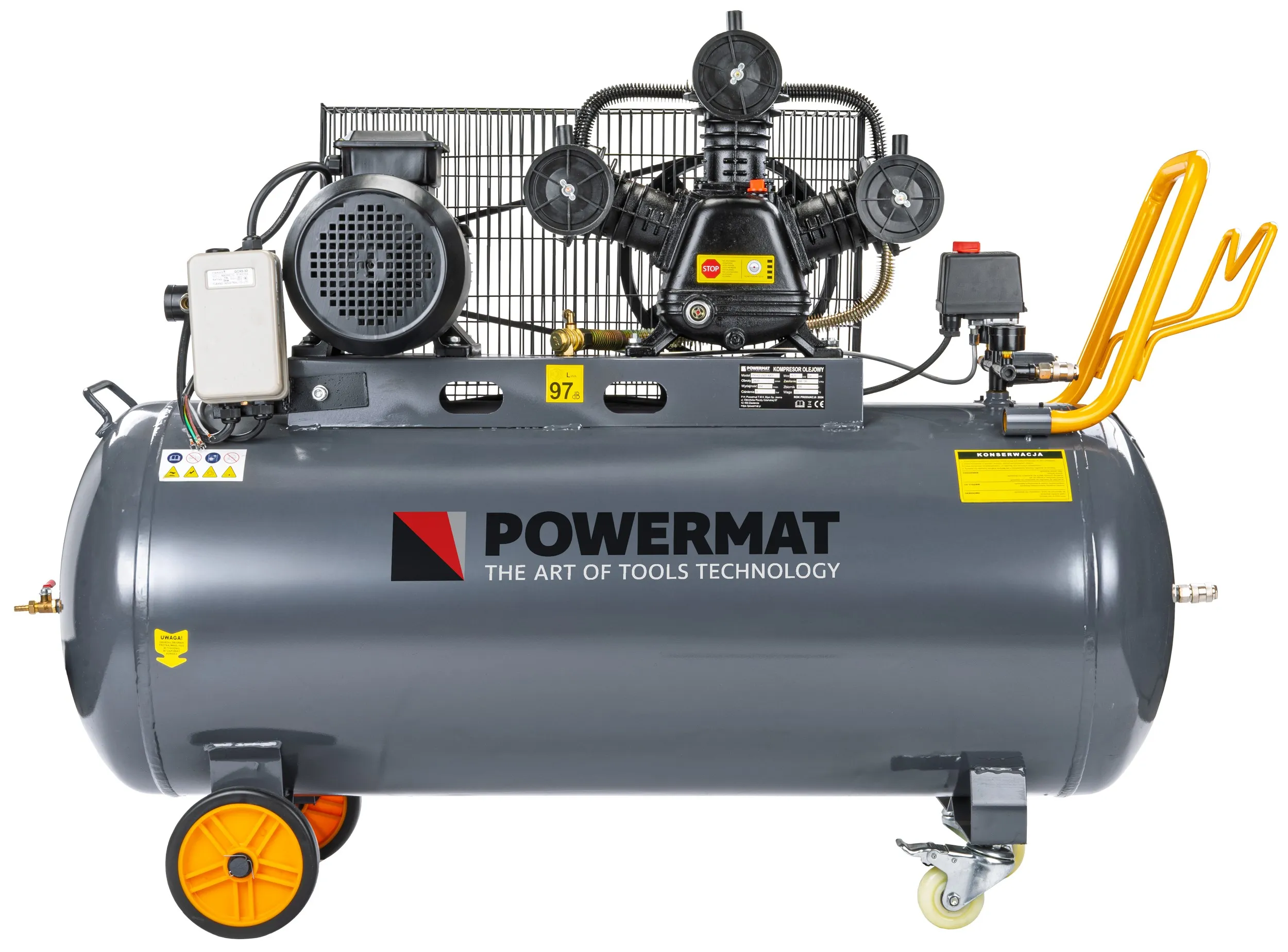 uljni kompresor pm-ko-200t – 400 v - slika 3
