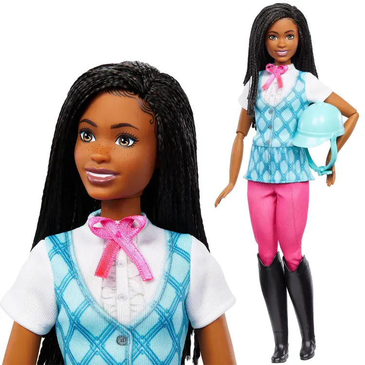 Mattel Barbie Mysteries Brooklyn Fashion Jockey lutka ZA6179 - Pribislavec