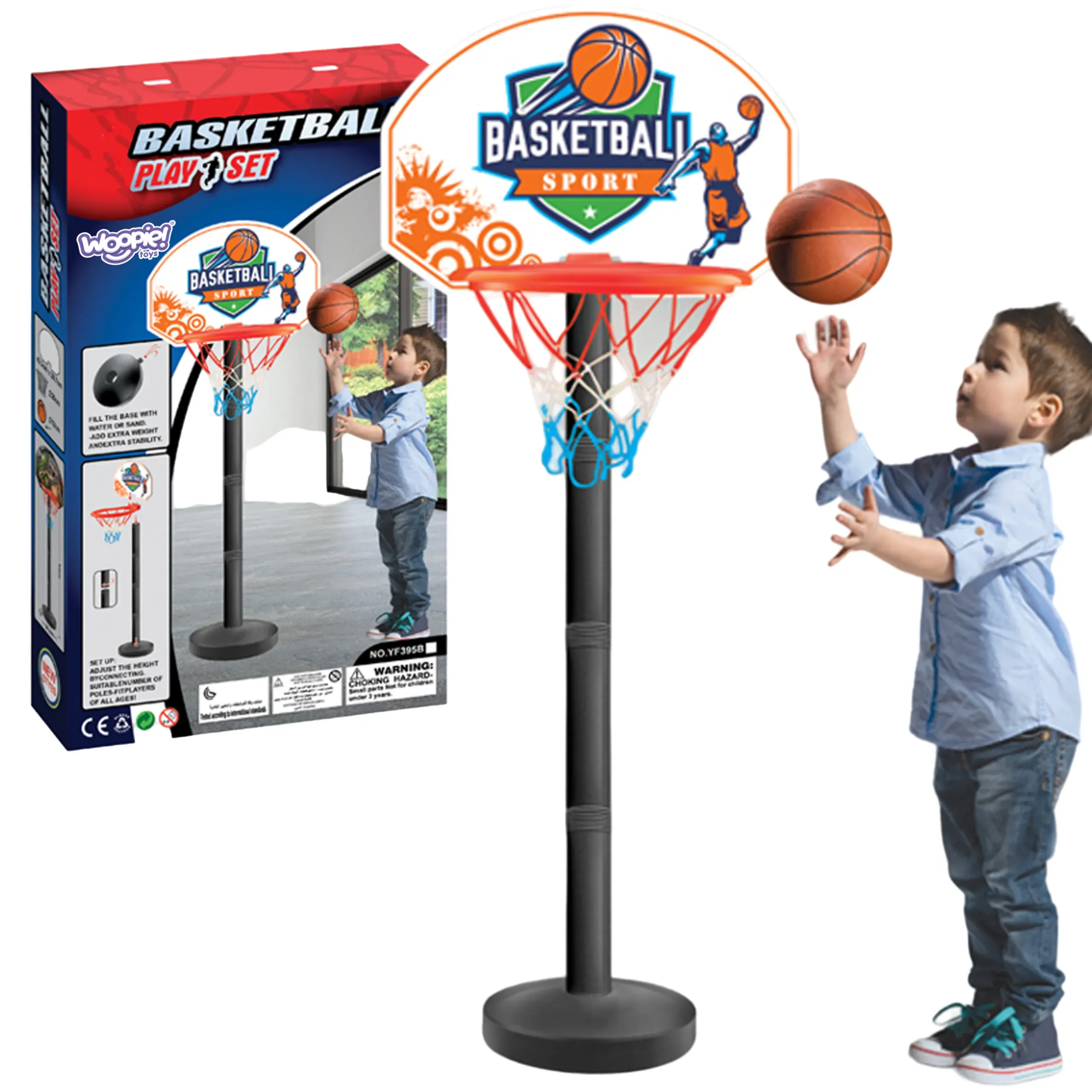 woopie set za košarku 93cm - slika 2