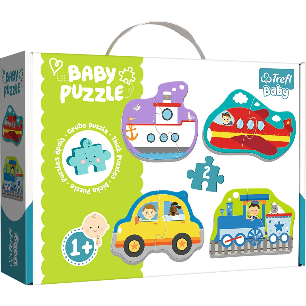 puzzle - baby classic - transportna vozila / trefl - slika 2