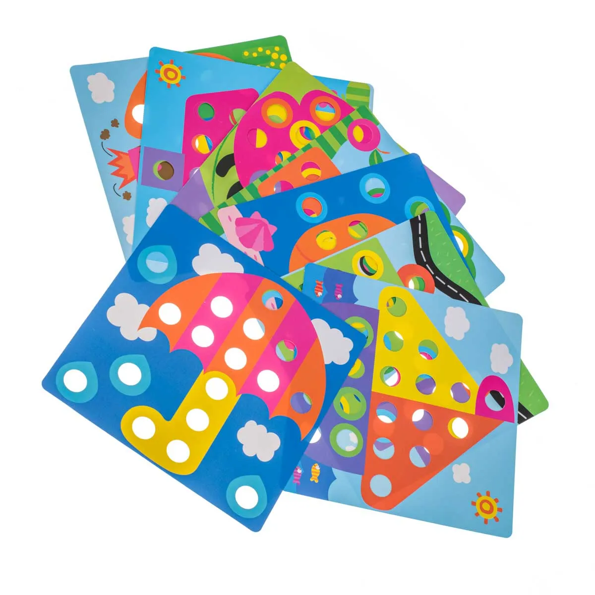 edukativne puzzle mozaik 57 elemenata - slika 7
